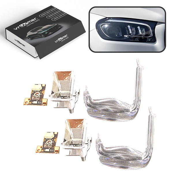 Zestaw naprawczy prawy soczewek reflektora lampy GLS X167 przed liftingiem (2019 - 2023)