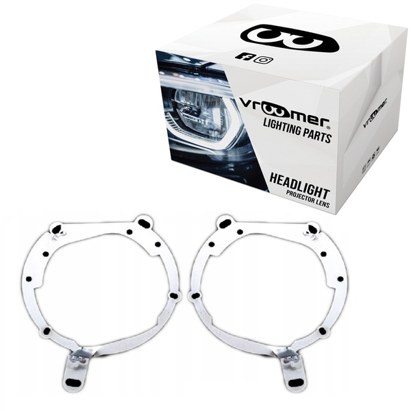 Adapter Ramka BMW 5 E60 F10 Hella Montaż Bi LED