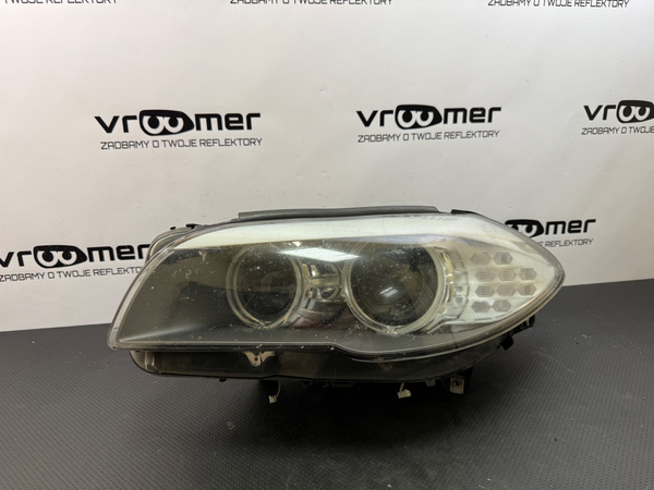 Lewy Reflektor Lampa BMW 5 F10 F11 Bi Xenon nie skrętny 7203245-12