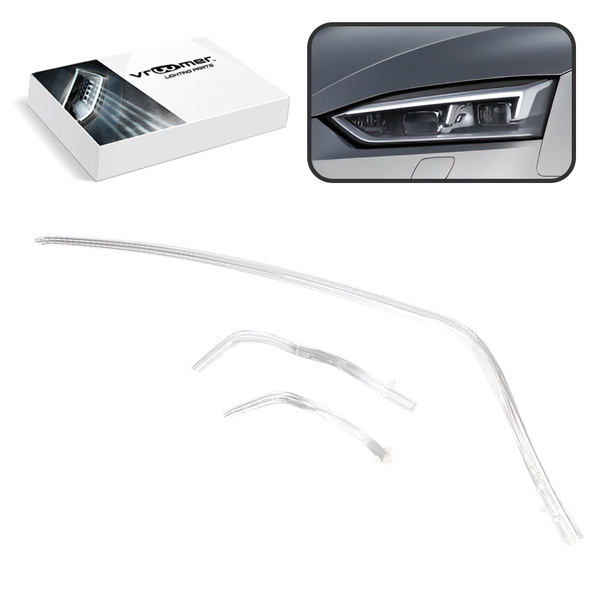 Lewy Światłowód DRL reflektora Audi A5 S5 RS5 F5 8W przed liftingiem (2016 - 2019) FULL LED MATRIX