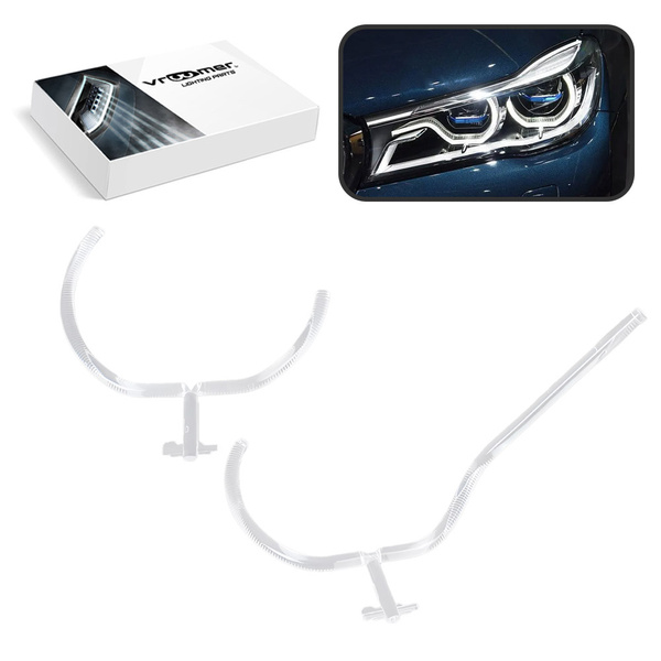 Lewy Światłowód DRL reflektora BMW serii 7 G11 G12 przed liftingiem (2015 - 2018) ADAPTIVE LED LASER