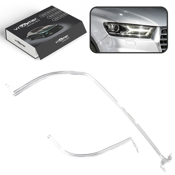 Prawy Światłowód DRL reflektora Audi Q7 SQ7 4M przed liftingiem (2015 - 2020) XENON