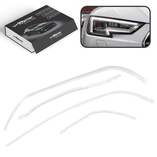 Prawy Światłowód DRL reflektora Audi A4 S4 RS4 B9 8W przed liftingiem (2015 - 2019) FULL LED