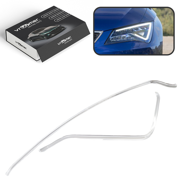 Lewy Światłowód DRL reflektora Seat Leon III Mk3 5F po liftingu (2017 - 2020)