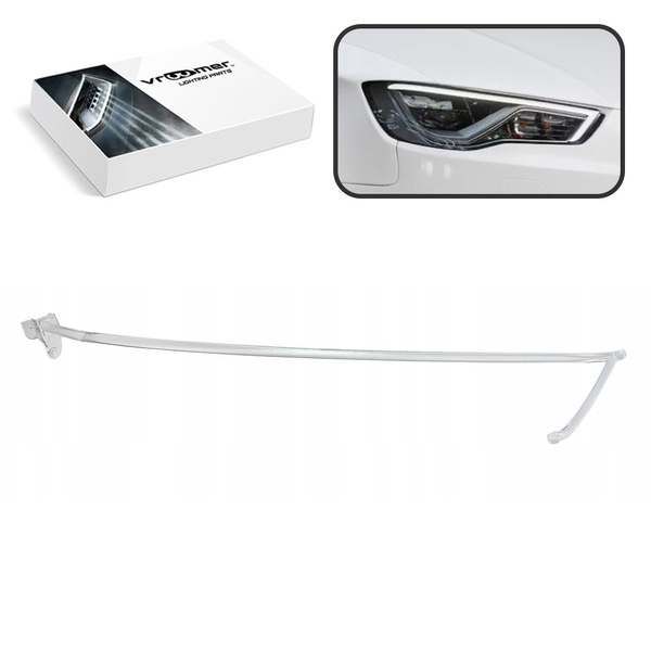 Prawy Światłowód DRL reflektora Audi A3 S3 RS3 8V przed liftingiem (2013 - 2016)