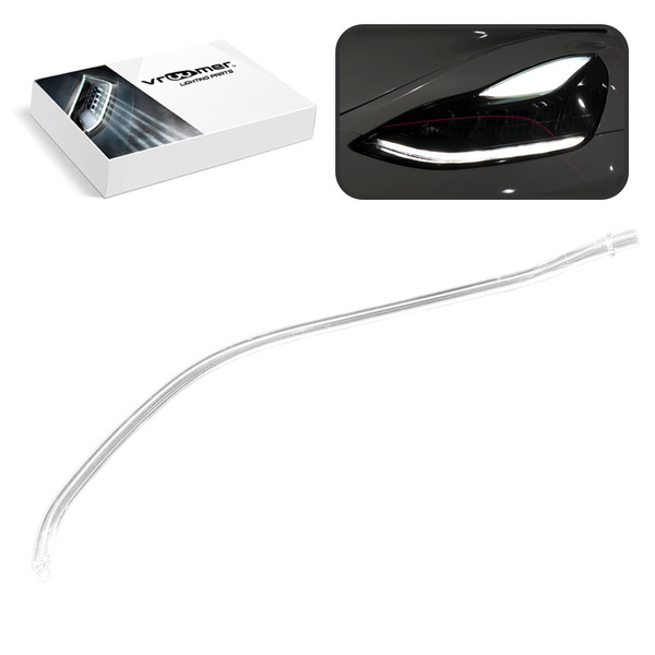 Lewy Światłowód DRL reflektora Tesla Model 3 Model Y przed liftingiem (2017 - 2023)