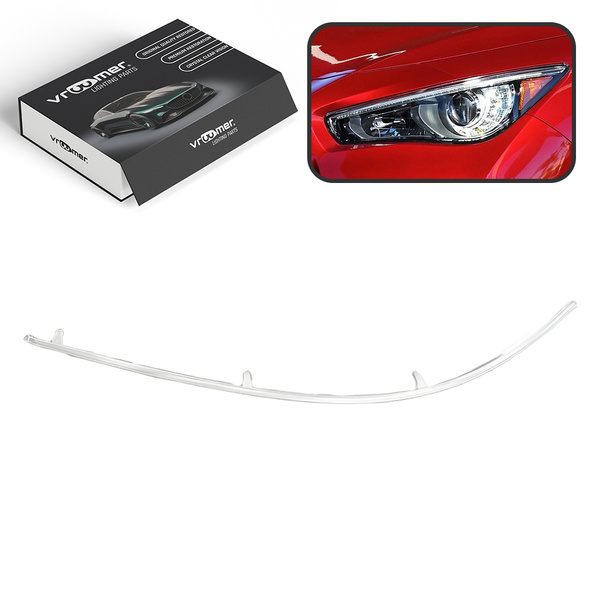 Lewy Światłowód DRL reflektora Infiniti Q50 V37 (2013 - 2024)