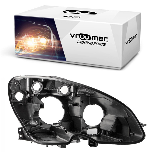 Prawa Obudowa reflektora Mercedes klasy C W204 przed liftingiem (2007 - 2011) XENON