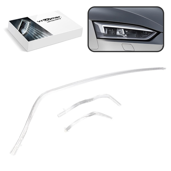 Prawy Światłowód DRL reflektora Audi A5 S5 RS5 F5 8W przed liftingiem (2016 - 2019) FULL LED MATRIX