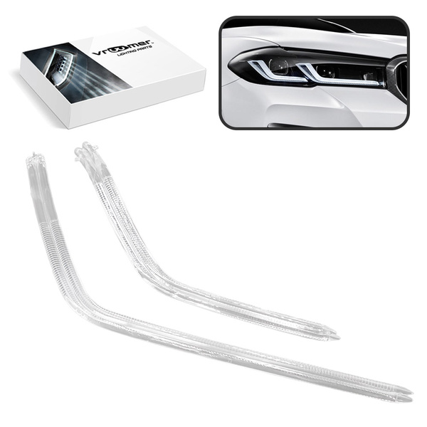 Prawy Światłowód DRL reflektora BMW serii 5 M5 G30 G31 F90 po liftingu (2020 - 2023) ADAPTIVE LED LASER
