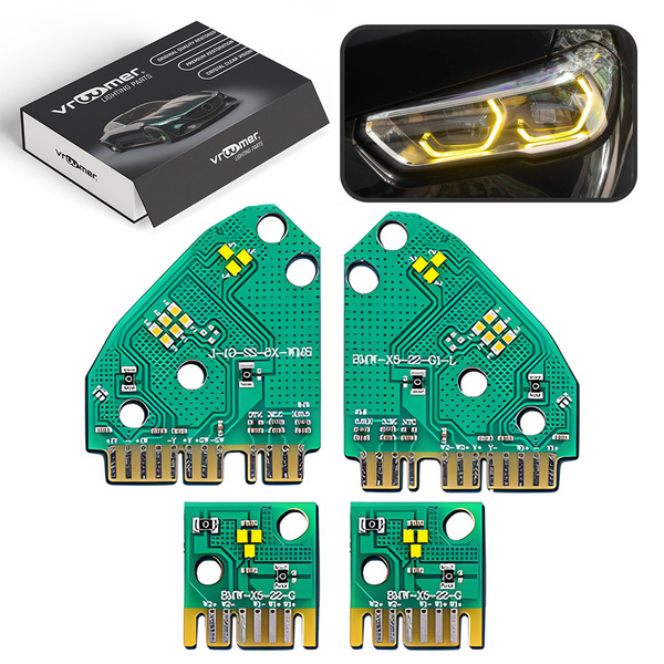 Moduł Płytka DRL CSL reflektora BMW X5 X6 G05 G06 F95 F96 przed liftingiem (2018 - 2023) LASER