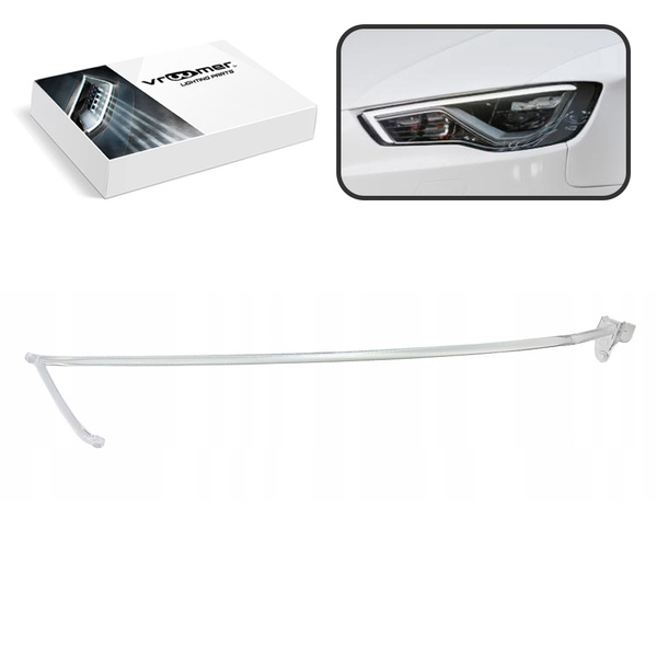 Lewy Światłowód DRL reflektora Audi A3 S3 RS3 8V przed liftingiem (2013 - 2016)