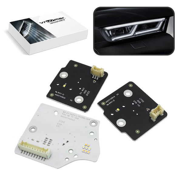 Prawy Moduł Płytka DRL reflektora Audi Q5 SQ5 FY 80A przed liftingiem (2018 - 2020) FULL LED