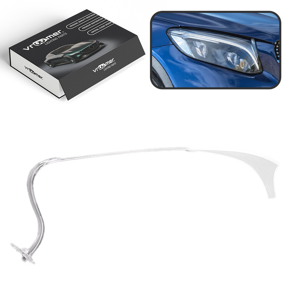 Listwa prawa Brewka świetlna LED Mercedes GLC X253 C253 przed liftingiem (2015 - 2019) BREWKA