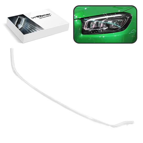 Lewy Światłowód DRL reflektora Mercedes GLS X167 przed liftingiem (2019 - 2023)