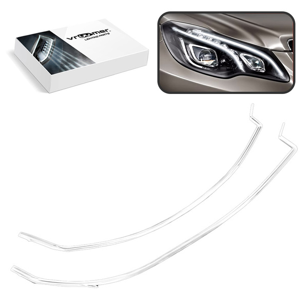 Prawy Światłowód DRL reflektora Mercedes Klasy E W207 A207 po liftingu (2013 - 2017)