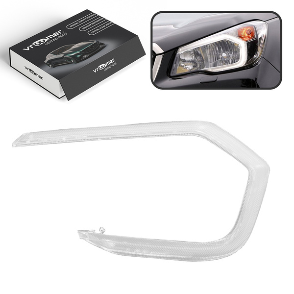 Lewy Światłowód DRL reflektora Subaru Forester IV SJ przed liftingiem (2012 - 2015)