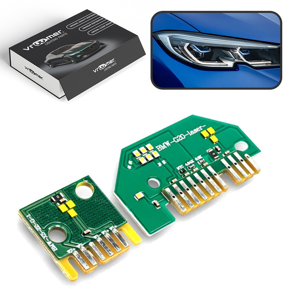Prawy Moduł Płytka DRL reflektora BMW serii 3 G20 G21 po liftingu (2019 - 2022) LASER