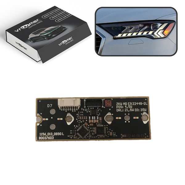 Lewy Moduł Płytka DRL reflektora Audi Q7 II 4M (2020 - 2025) LASER