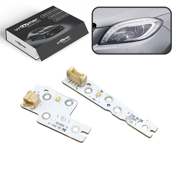 Lewy Moduł Płytka DRL reflektora Mercedes GLE W166 C292 przed liftingiem (2011 - 2015) LOW