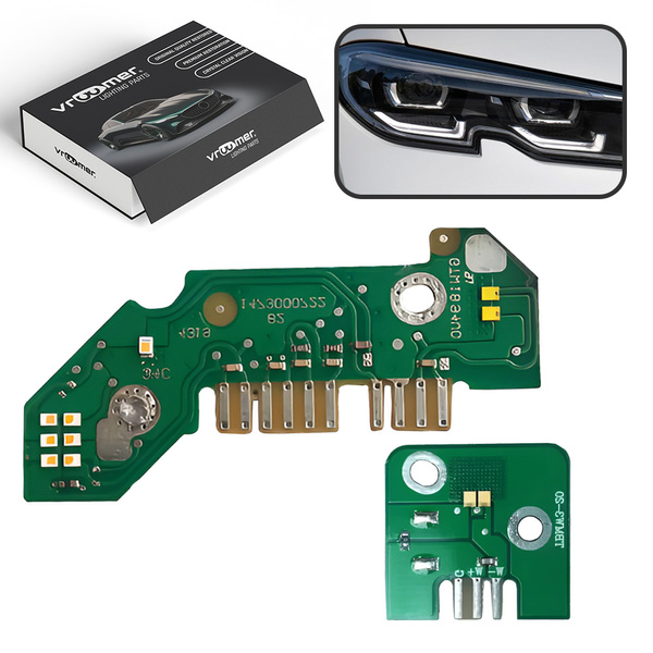 Prawy Moduł Płytka DRL reflektora BMW serii 3 G20 G21 przed liftingiem (2019 - 2022) FULL LED