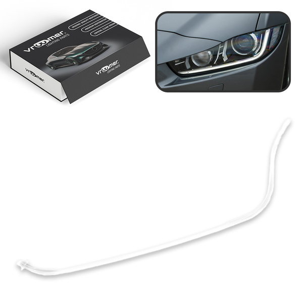 Lewy Światłowód DRL reflektora Jaguar XE X760 przed liftingiem (2015 - 2019) FULL LED