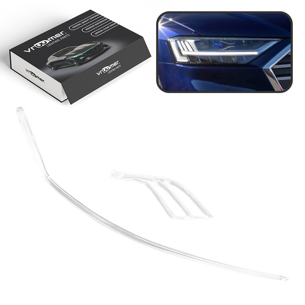 Prawy Światłowód DRL reflektora Audi A8 S8 D5 4N przed liftingiem (2017 - 2022) LASER MATRIX