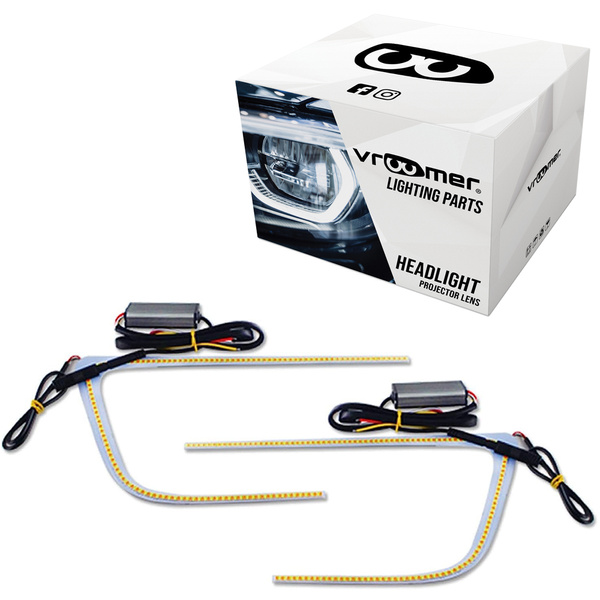 Światła DRL do jazdy dziennej dynamiczne Subaru WRX LEGACY Style VR-M012536WW