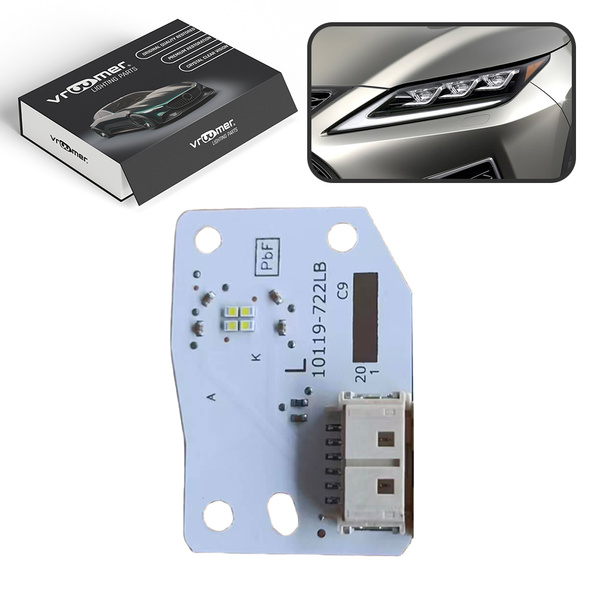 Lewy Moduł Płytka DRL reflektora Lexus RX300 350 400 IV po liftingu (2019 - 2022) LED