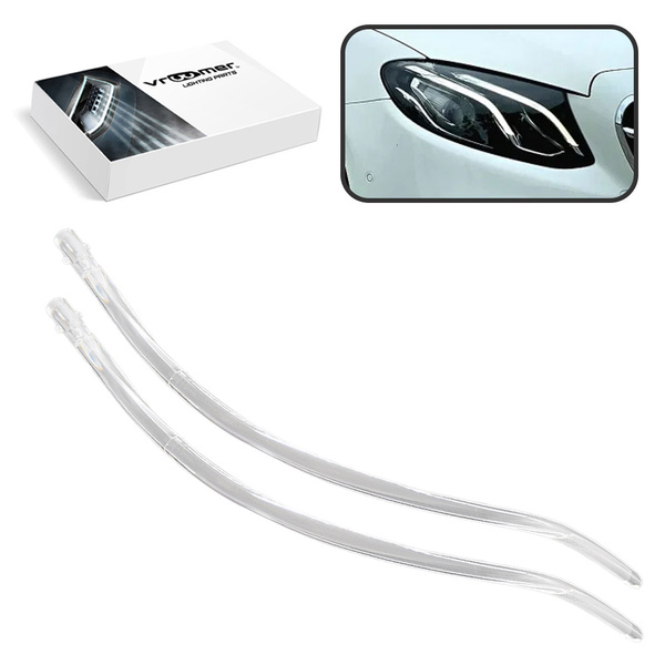 Prawy Światłowód DRL reflektora Mercedes klasy E W213 V213 S213 C238 A238 przed liftingiem (2016 - 2020) PERFORMANCE LED