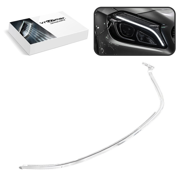 Prawy Światłowód DRL reflektora Mercedes Klasy A W176 po liftingu (2015 - 2018)