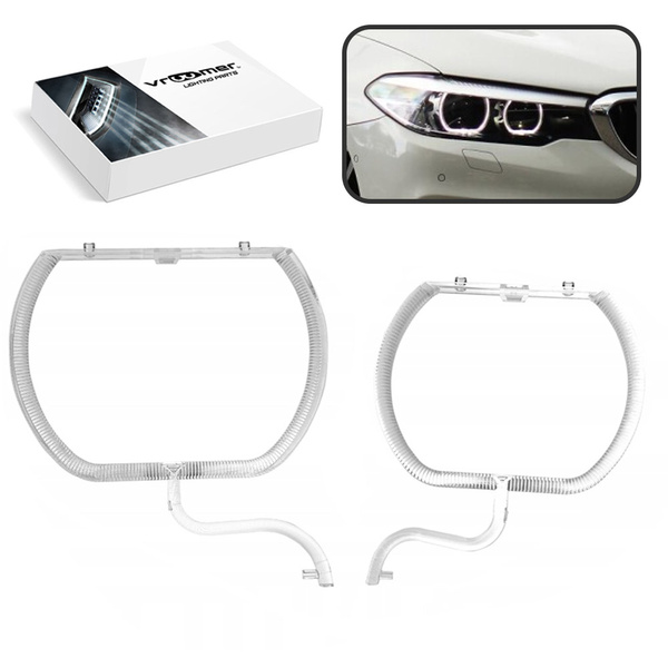 Prawy Światłowód DRL reflektora BMW serii 5 G30 G31 przed liftingiem (2016 - 2020) FULL LED