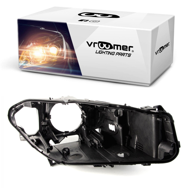 Prawa Obudowa reflektora BMW serii 5 F10 F11 przed liftingiem (2010 - 2014) XENON (skrętny)