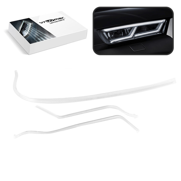 Prawy Światłowód DRL reflektora Audi Q5 SQ5 FY przed liftingiem (2018 - 2020) FULL LED