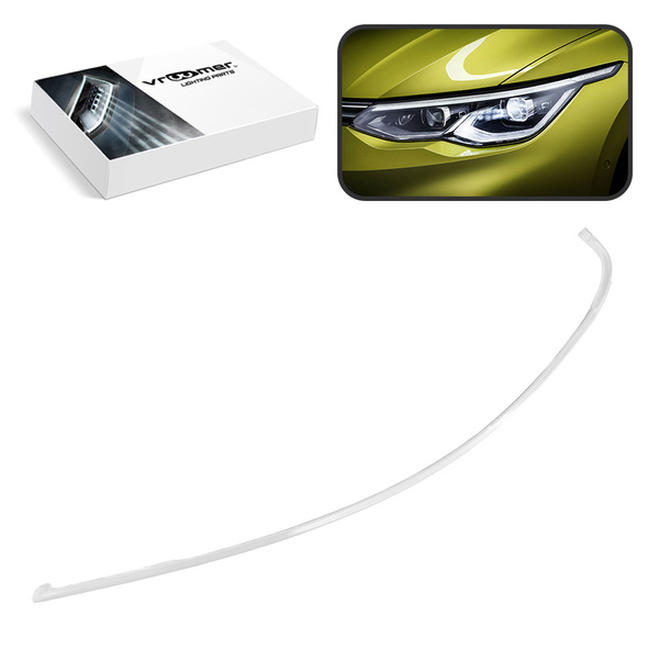 Lewy Światłowód DRL reflektora Volkswagen Golf Mk8 przed liftingiem (2019 - 2024) FULL LED IQ.LIGHT