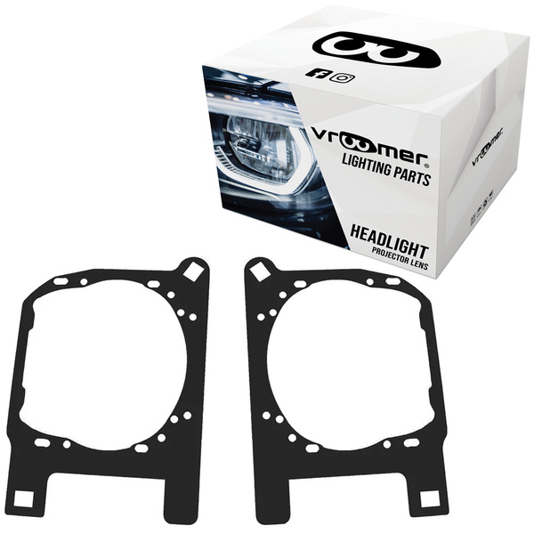 2x Adapter Ramka Audi A6L Przeróbka lamp