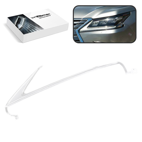 Lewy Światłowód DRL reflektora Lexus LX 570 J200 po liftingu (2015 - 2021)