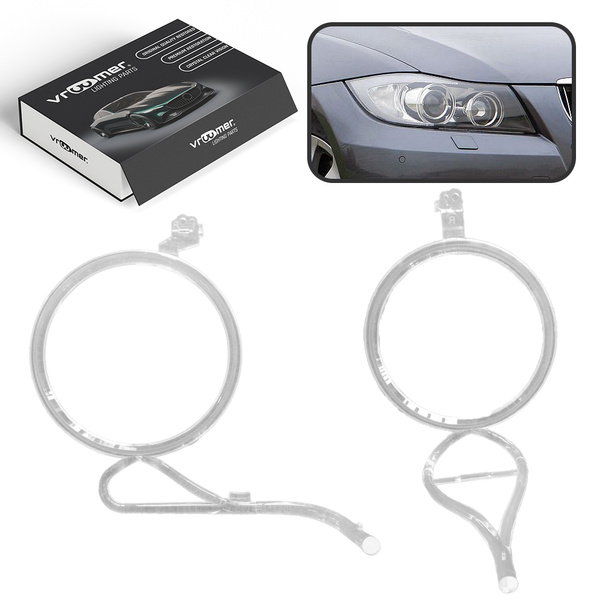 Prawy Światłowód DRL reflektora BMW serii 3 E90 E91 przed liftingiem (2004 - 2009) XENON