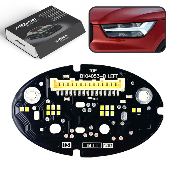 Lewy Moduł Płytka DRL reflektora Volvo XC40 przed liftingiem (2017 - 2022)