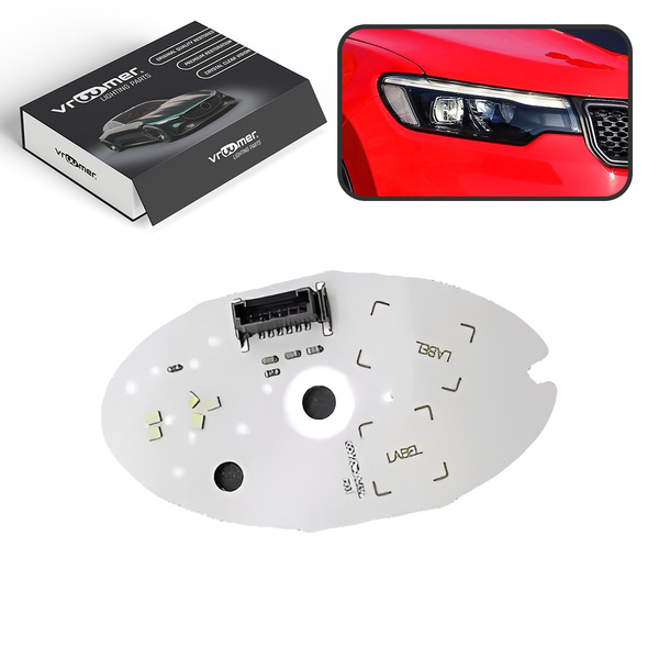 Prawy Moduł Płytka DRL reflektora Jeep Compass II MP/552 po liftingu (2020 - 2025) LED