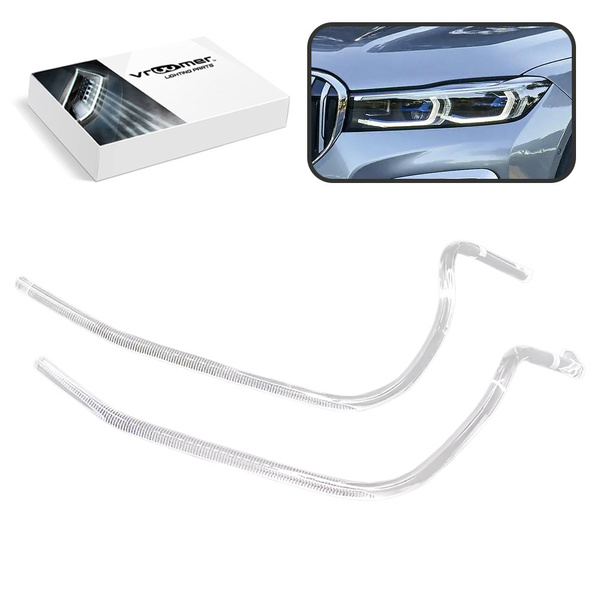 Lewy Światłowód DRL reflektora BMW serii 7 G11 G12 po liftingu (2019 - 2022)