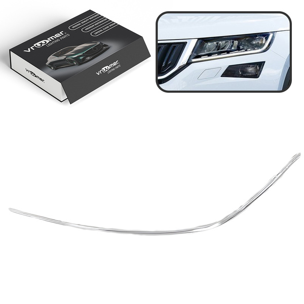 Lewy Światłowód DRL reflektora Skoda Kodiaq I przed liftingiem (2016 - 2021) LED