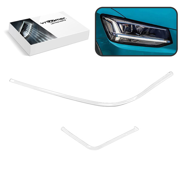 Prawy Światłowód DRL reflektora Audi Q2 przed liftingiem (2016 - 2020)