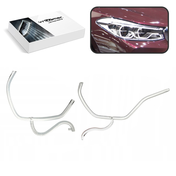 Prawy Światłowód DRL reflektora BMW serii 6 GT G32 przed liftingiem (2017 - 2020) ADAPTIVE LED