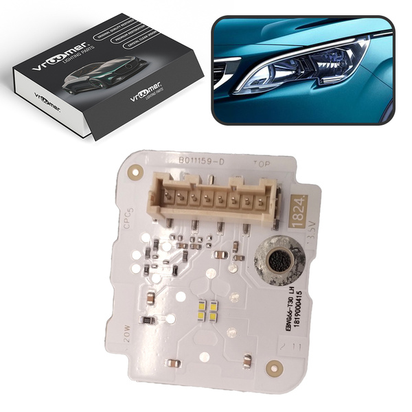 Moduł Płytka DRL reflektora Peugeot 5008 4008 II przed liftingiem (2017 - 2020)