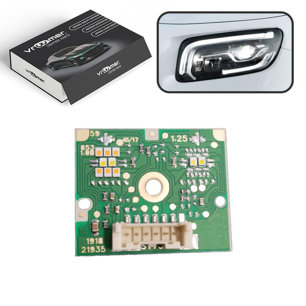 Lewy Moduł Płytka DRL reflektora Mercedes  GLB X247 przed liftingiem (2019 - 2023)