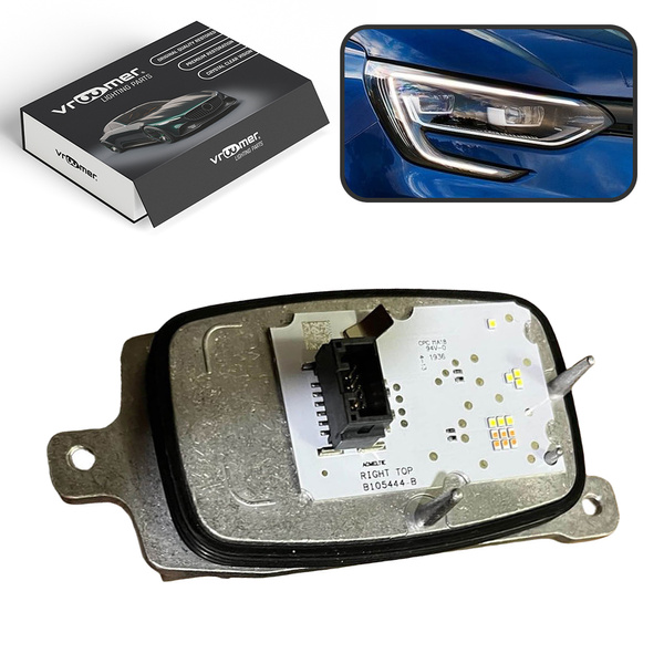 Prawy Moduł Płytka DRL reflektora Renault Megane IV przed liftingiem (2016 - 2021) FULL LED