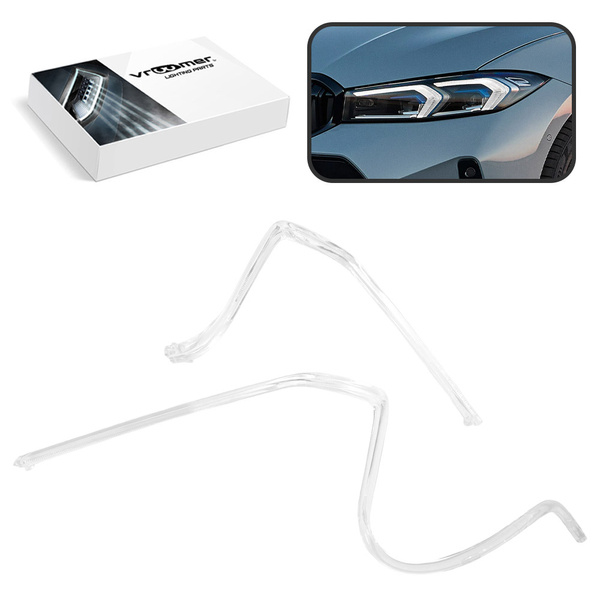 Lewy Światłowód DRL reflektora BMW serii 3 G20 G21 po liftingu (2022 - obecnie)