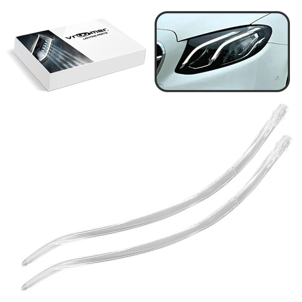 Lewy Światłowód DRL reflektora Mercedes klasy E W213 V213 S213 C238 A238 przed liftingiem (2016 - 2020) PERFORMANCE LED