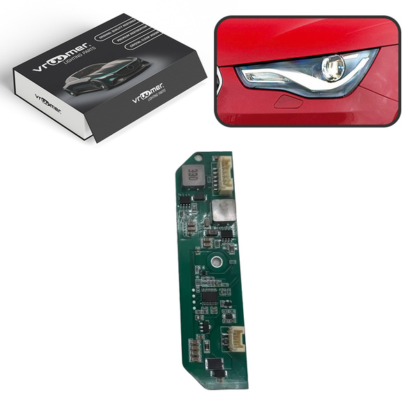 Lewy Moduł Płytka DRL reflektora Audi A1 I 8X przed liftingiem (2010 - 2015)